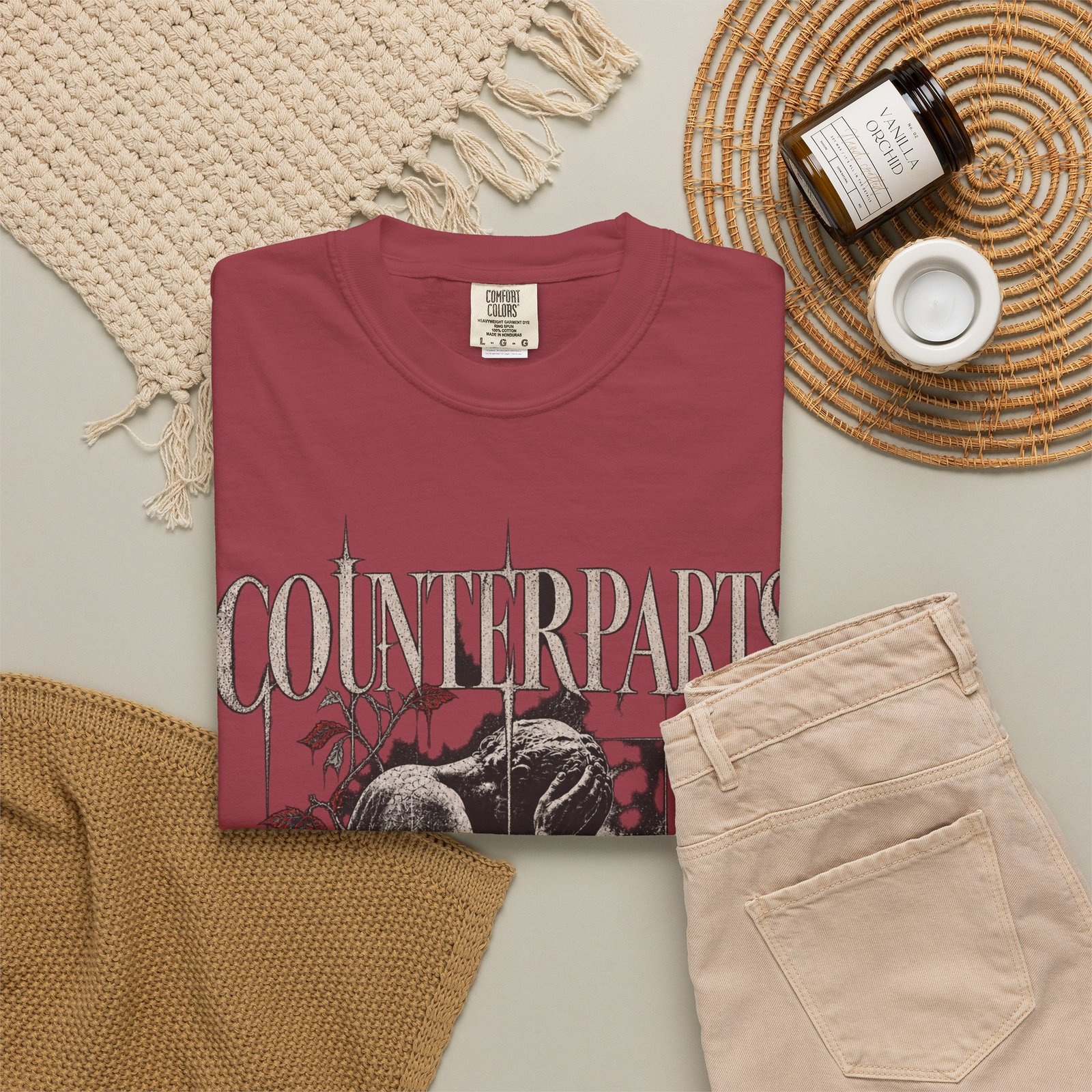 Counterparts Unisex Garment-Dyed T-shirt - Image 43