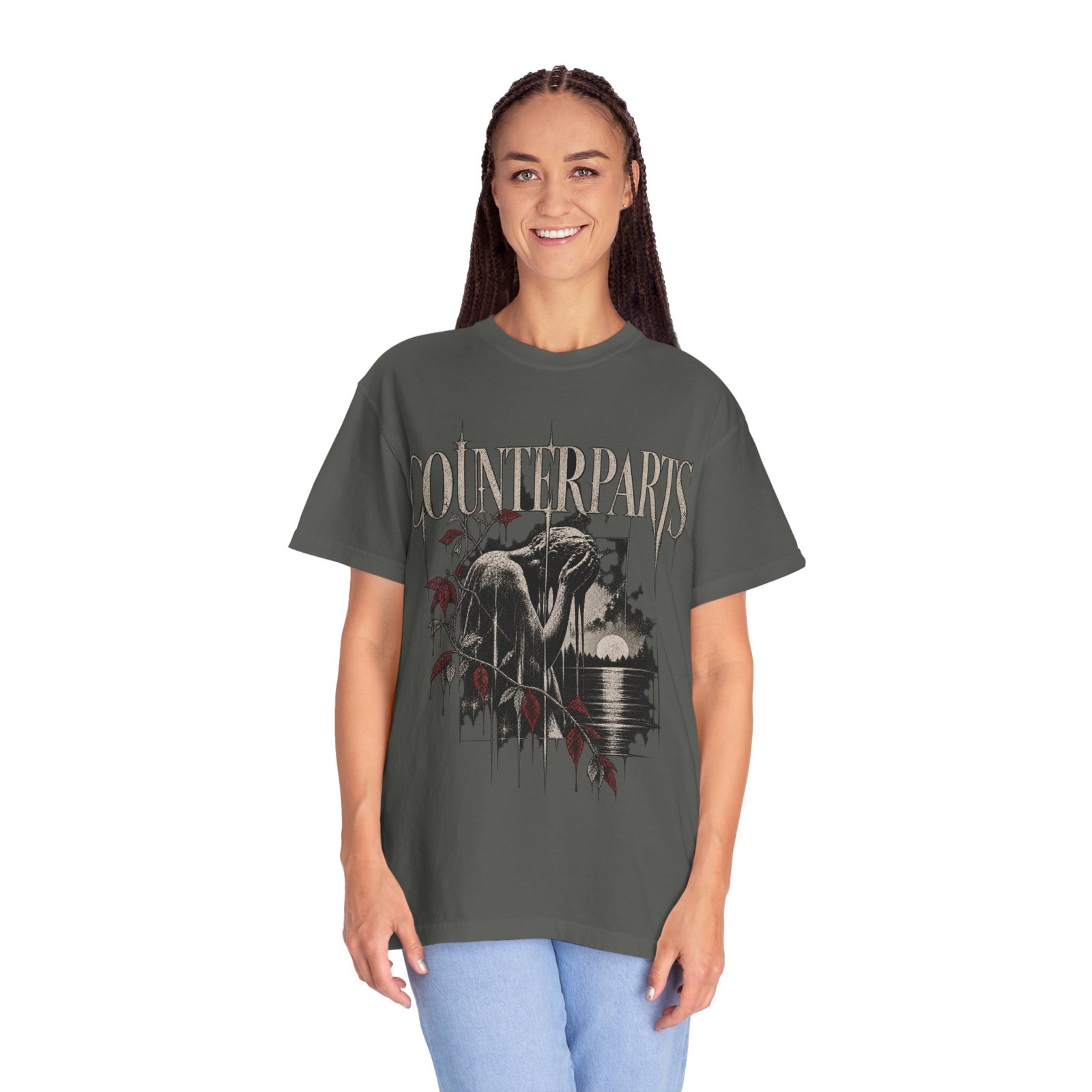 Counterparts Unisex Garment-Dyed T-shirt - Image 12