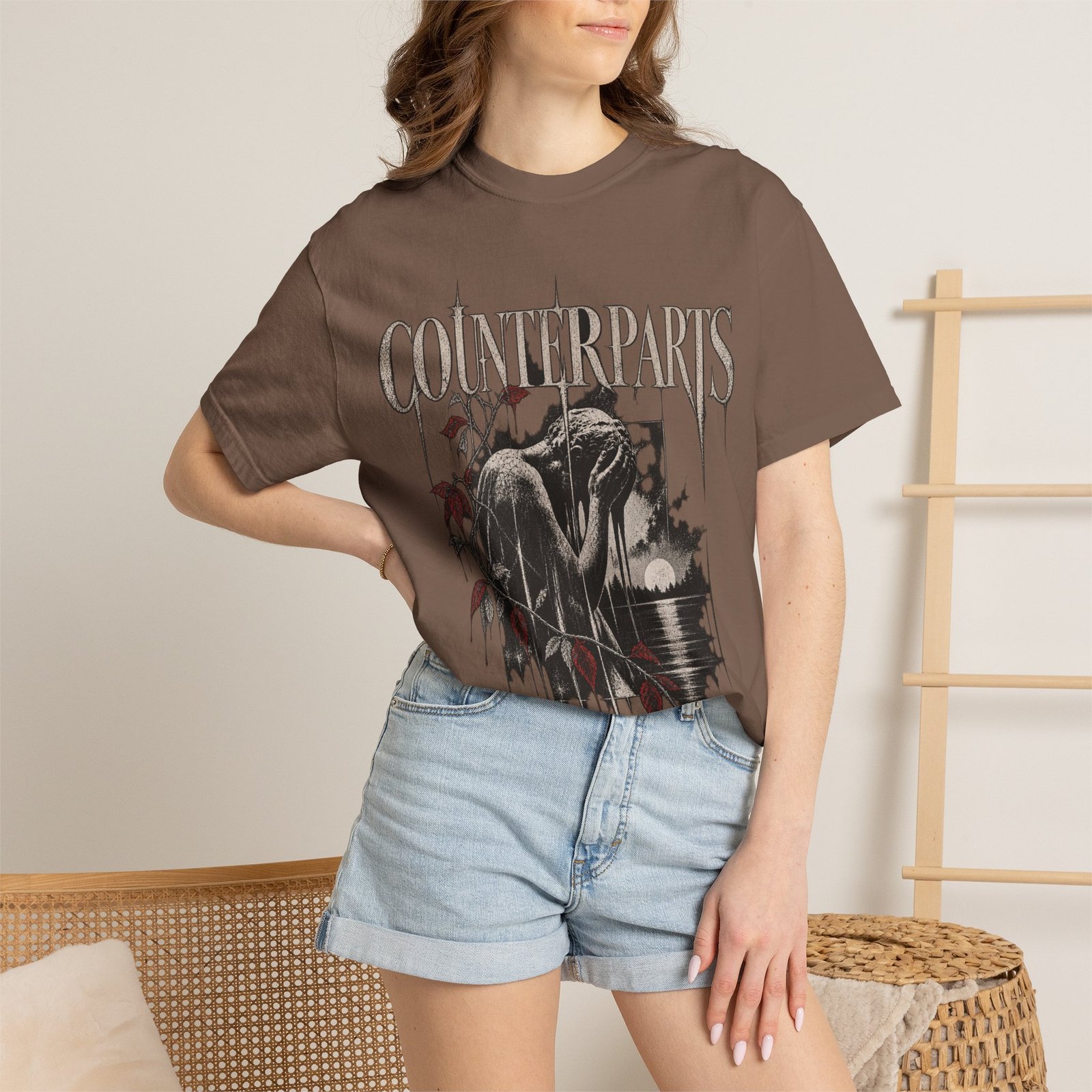 Counterparts Unisex Garment-Dyed T-shirt - Image 5