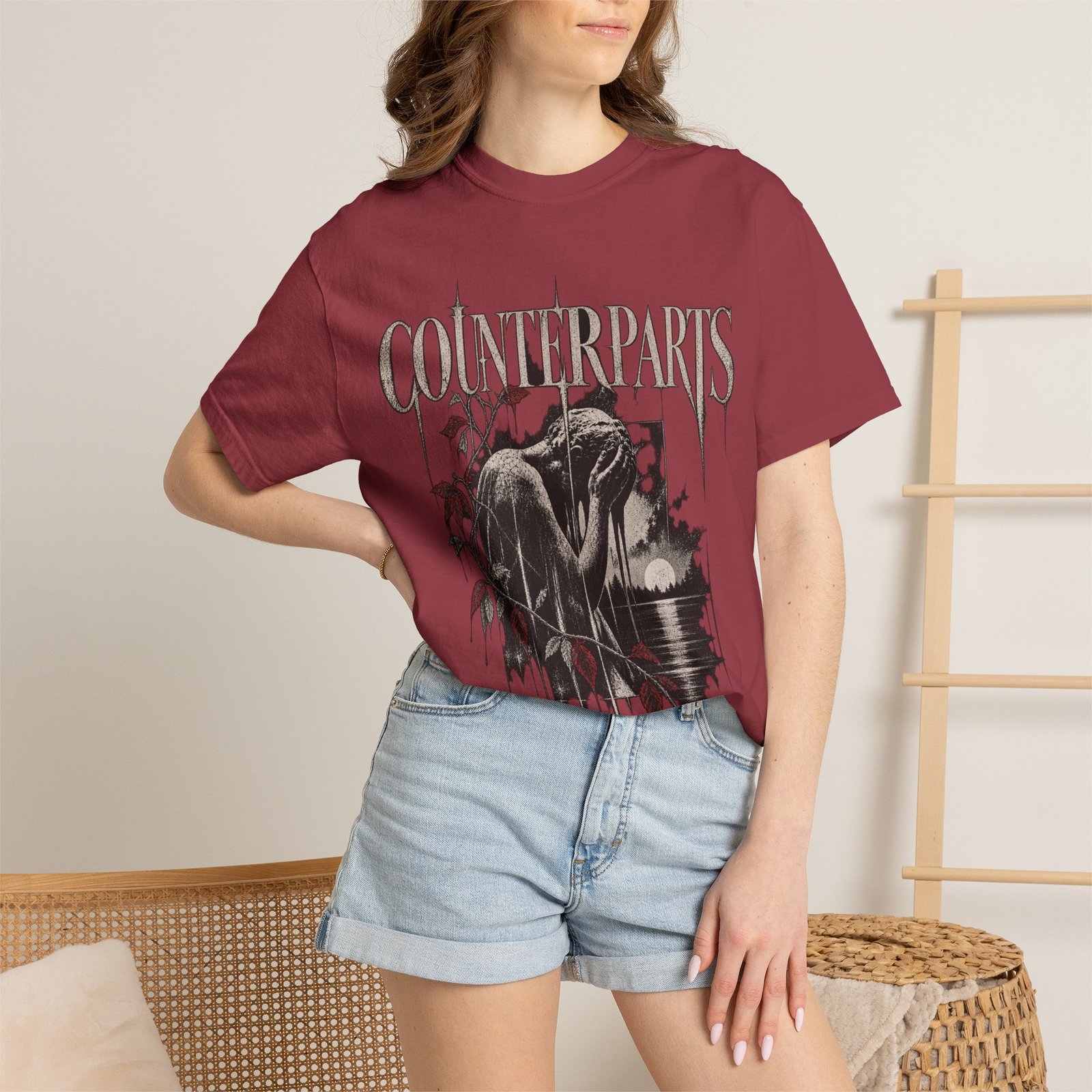 Counterparts Unisex Garment-Dyed T-shirt - Image 42