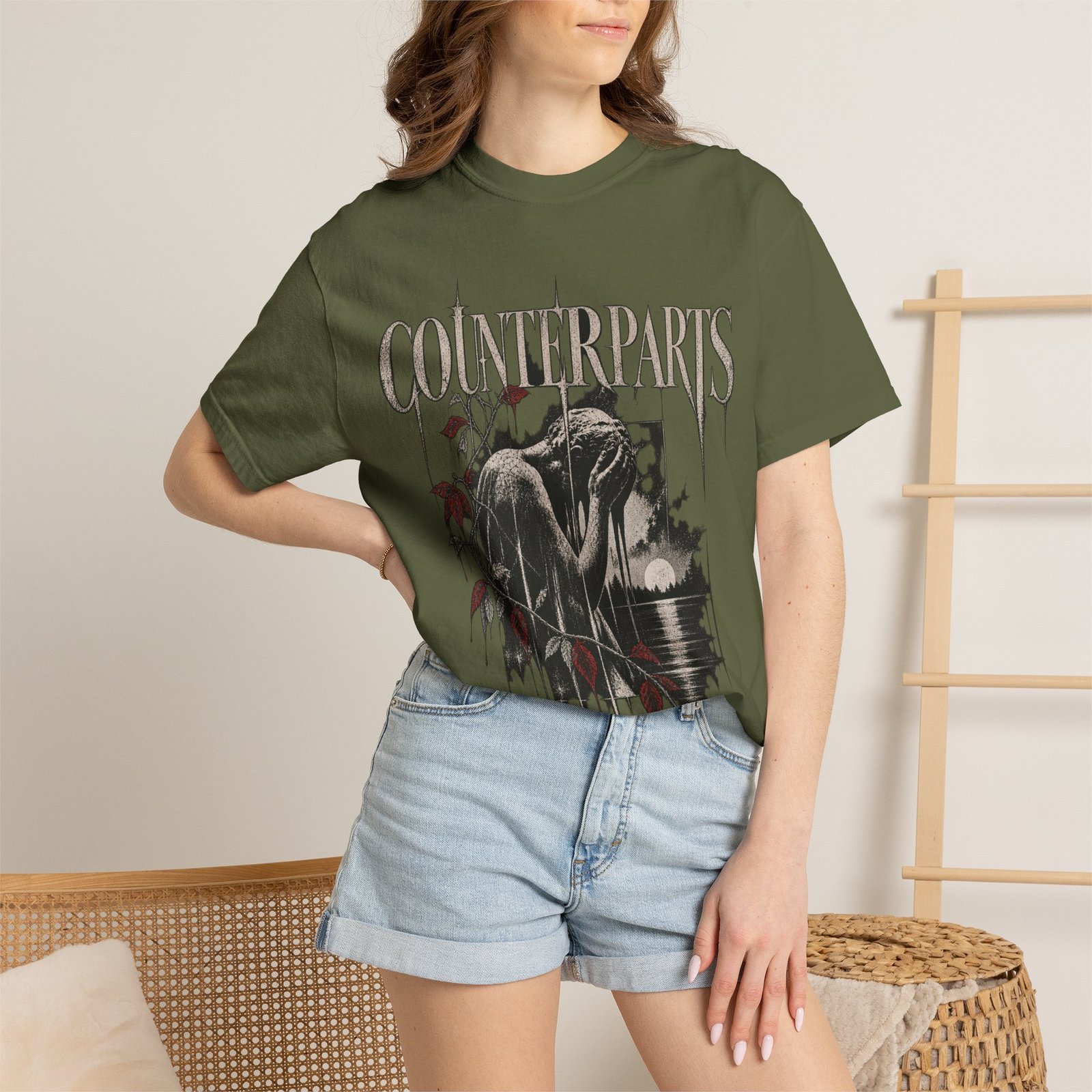 Counterparts Unisex Garment-Dyed T-shirt - Image 18