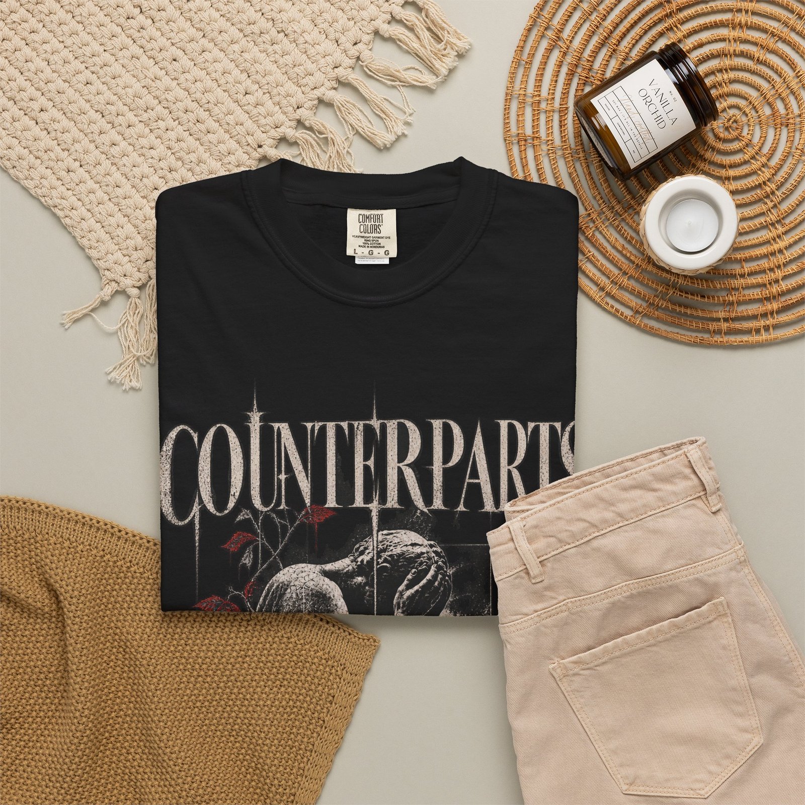 Counterparts Unisex Garment-Dyed T-shirt - Image 34
