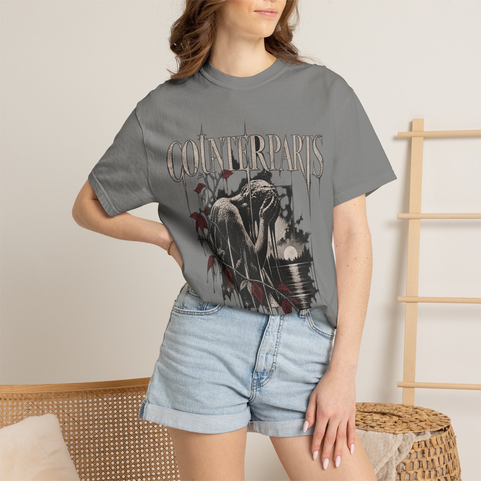 Counterparts Unisex Garment-Dyed T-shirt - Image 23