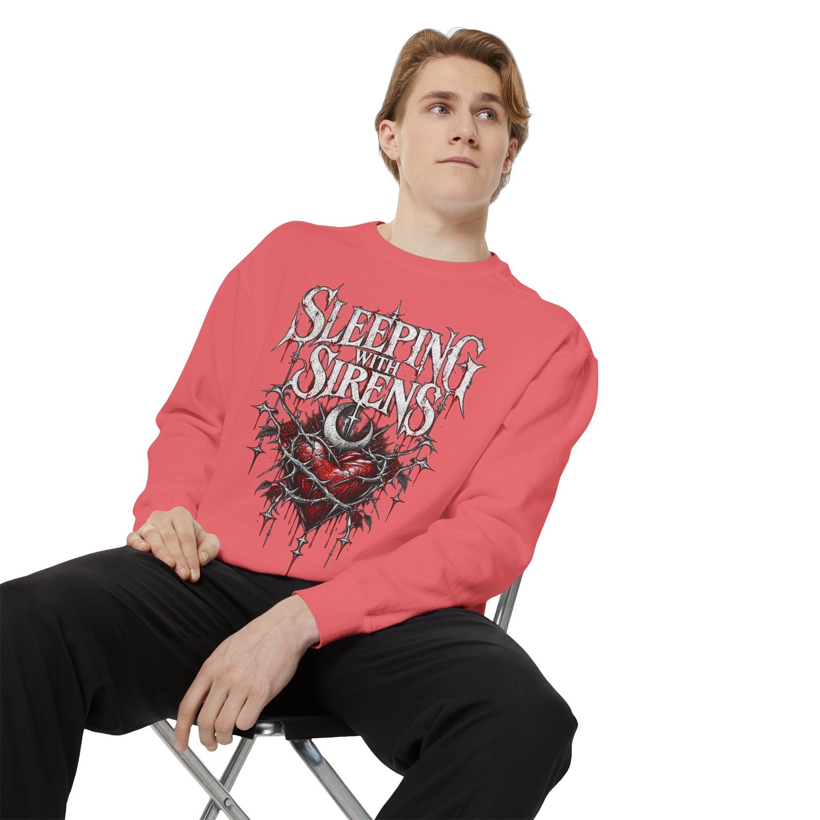 Sleeping With Sirens Band Sweatshirt - Image 77
