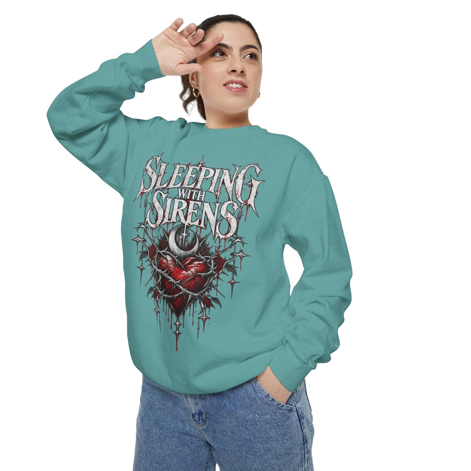 Sleeping With Sirens Band Sweatshirt - Image 42