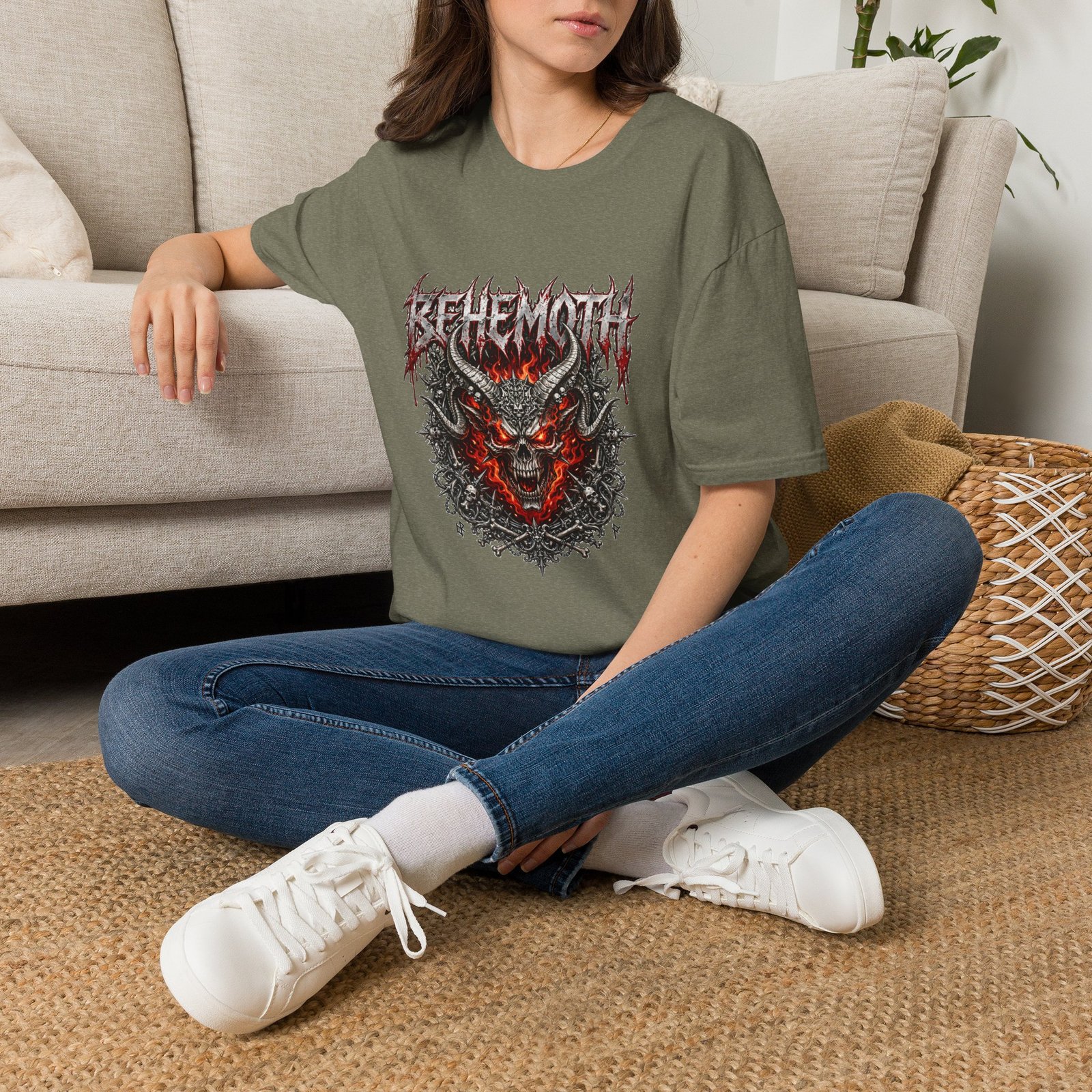 Behemoth Metal Band Graphic T-Shirt - Image 25