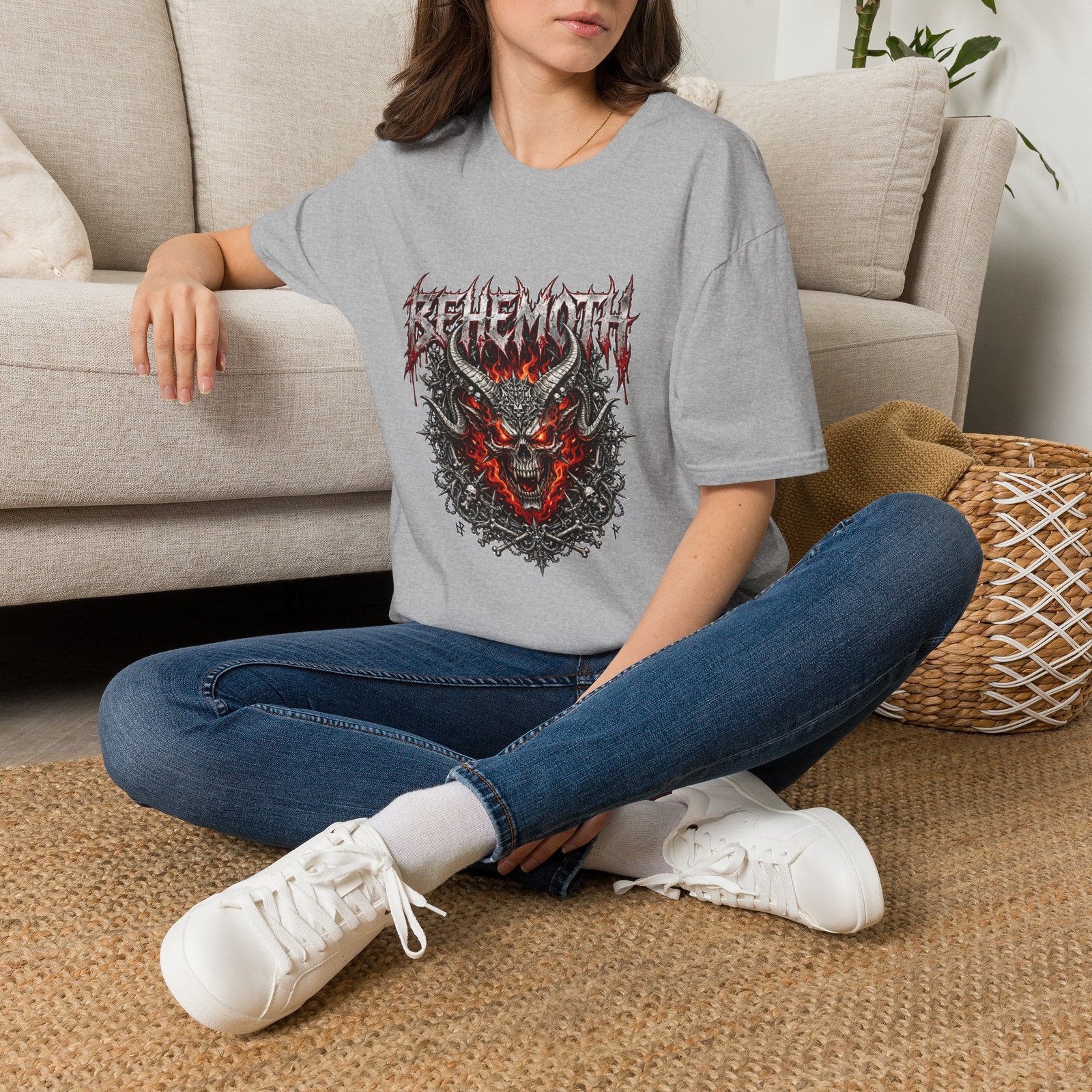 Behemoth Metal Band Graphic T-Shirt - Image 19