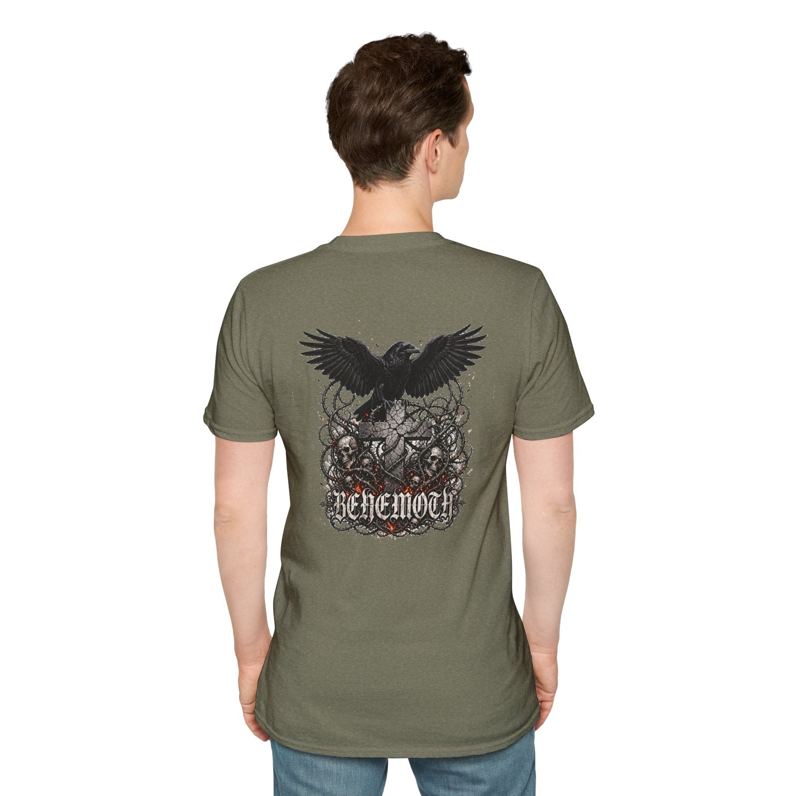 Behemoth Metal Band Graphic T-Shirt - Image 28