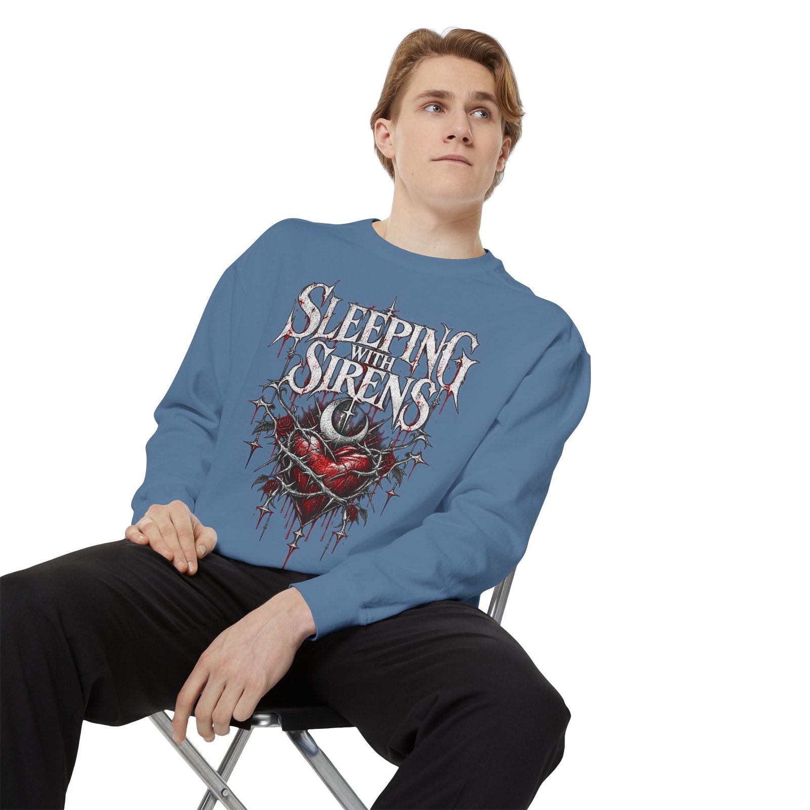 Sleeping With Sirens Band Sweatshirt - Image 50