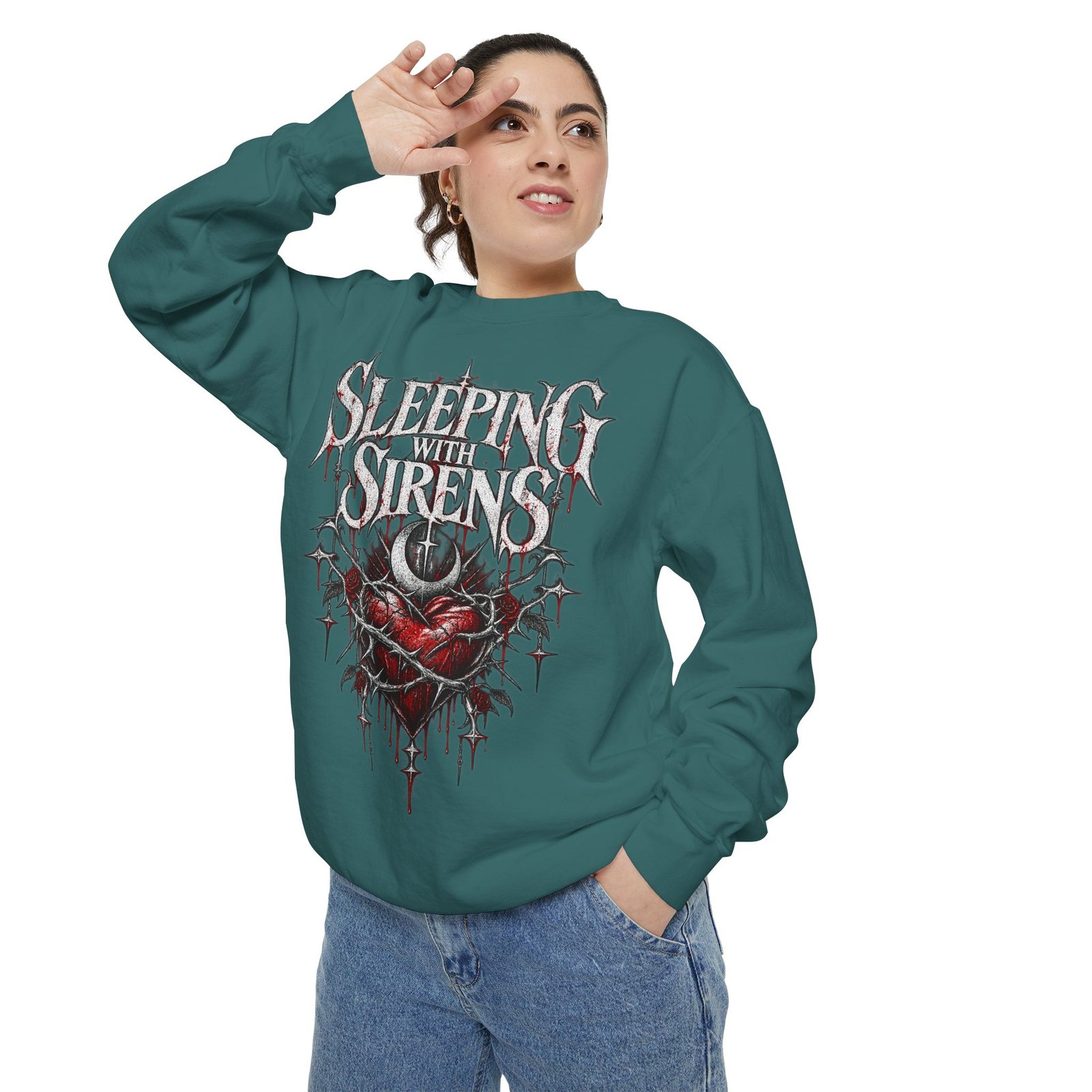 Sleeping With Sirens Band Sweatshirt - Image 33