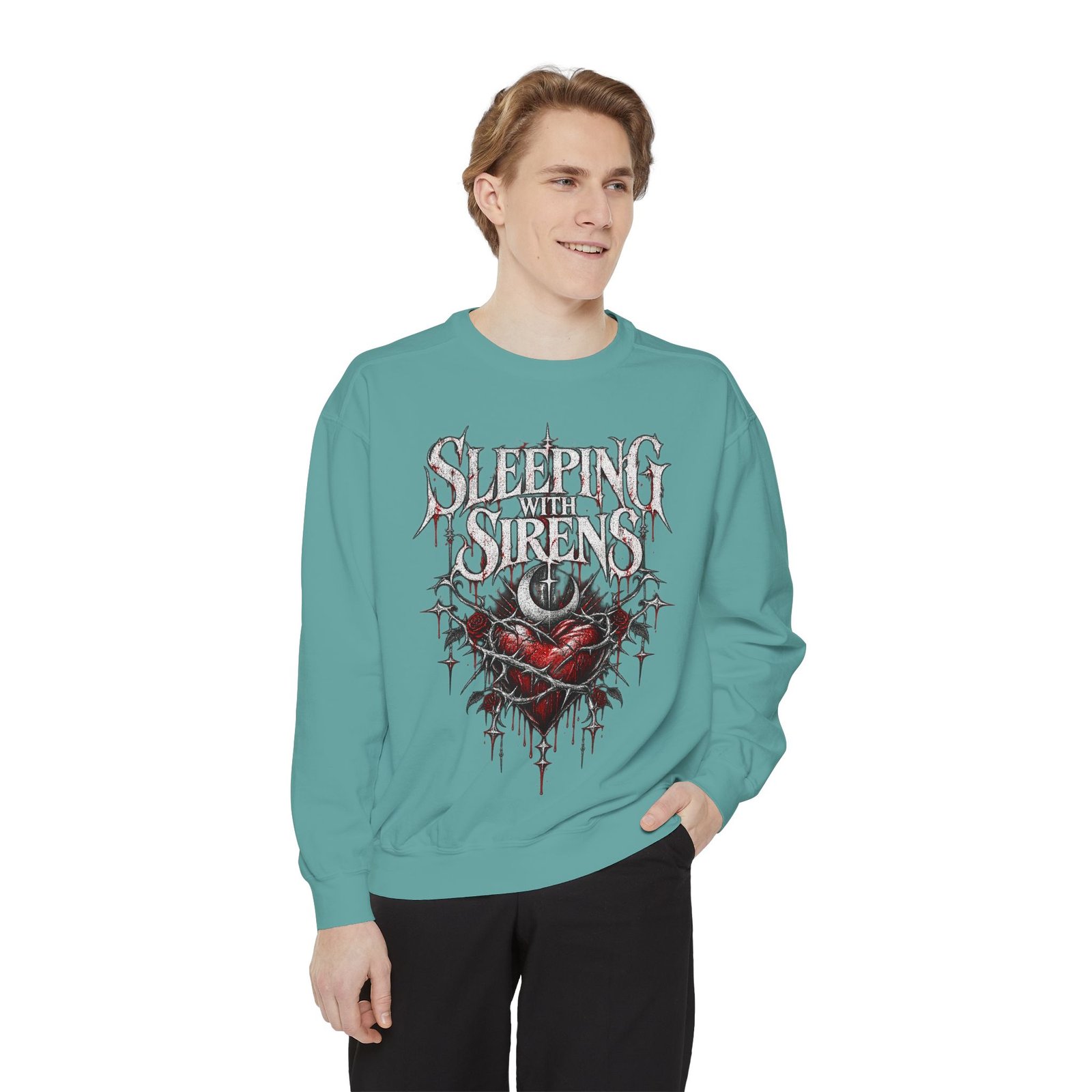 Sleeping With Sirens Band Sweatshirt - Image 37